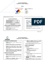Hoja de Seguridad Xilol PDF