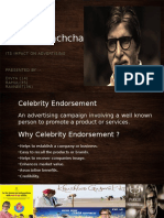 Advertising Management-Amitabh Bachchan and Its Impact On Advertising