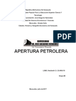 Apertura petrolera venezolana