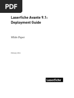 Laserfiche Avante 91 Deployment Guide