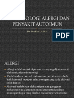 Patofisiologi Alergi Dan Penyakit Autoimun, Blm Lengkap
