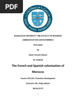 Colonization of Morocco