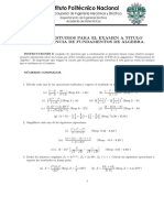 Guia ETS para Fundamentos de Algebra PDF