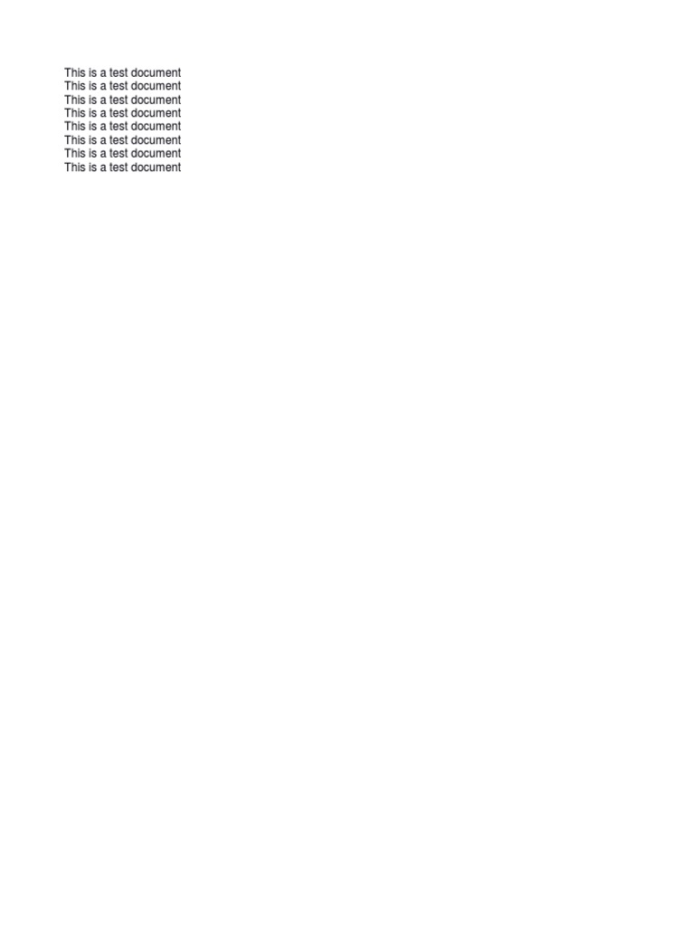 Test Document Overview and Insights | PDF