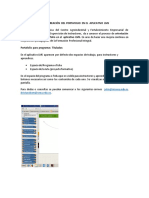 Orientación para La Creacion Del Portafolio en El Aplicativo Lms