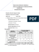 P1 de Intervención en Salud. 2014