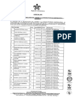 Aviso 055  Cancelación de Matricula