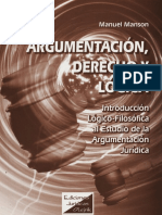 Manson Manuel - Argumentacion Derecho Y Logica PDF