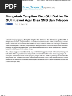 Download Mengubah Tampilan Web GUI Bolt Ke Web GUI Huawei Agar Bisa SMS Telepon by Sulthan Ari SN354402014 doc pdf