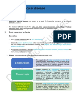 4) Mesenteric Vascular Disease