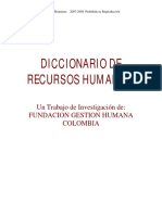 Diccionario Recursos Humanos PDF