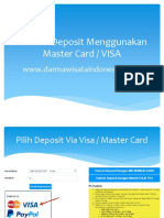 Panduan Deposit Visa Web