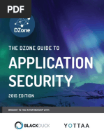 Application Security: The Dzone Guide To