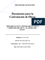 Documentos de Licitacion LPI 001fechas