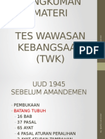 PPT Bahan Materi Tes Wawasan Kebangsaan TWK PDF