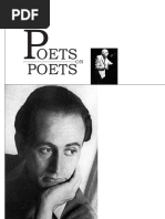 Stanley Kunitz On Paul Celan and The Poetry of The Holocaust