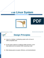 The Linux System: Silberschatz, Galvin and Gagne ©2013 Operating System Concepts - 9 Edition