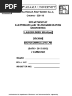 MicroController Manual 2017