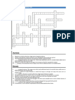 Crossword Puzzle on Cost of Production