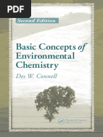 Basic Concepts of Environmental Chemistry 2nd Ed - Des W. Connell (CRC, 2005)