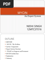 MYCIN-expert System