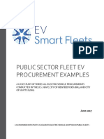 Public Sector Fleet EV Procurement Examples