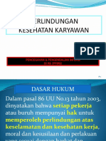 Perlindungan Kesehatan Karyawan. DR