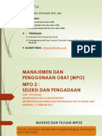 MPO 2 Seleksi Dan Pengadaan