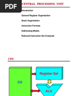 Unit 5: Central Processing Unit