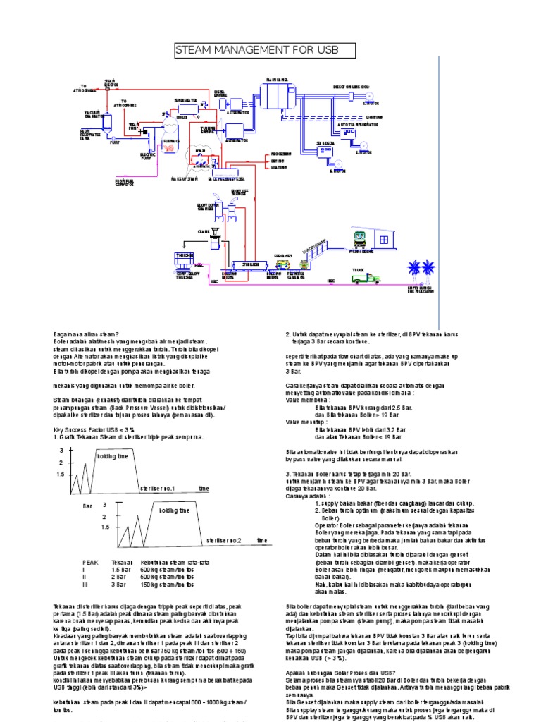 Steam Flow and Pressure Management | PDF
