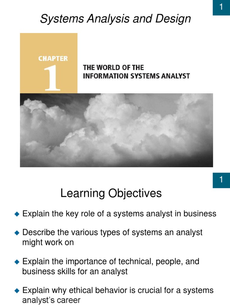 Systems Analysis and Design | PDF | Intelligence Analysis | System