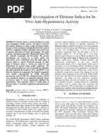 Download Phytochemical Investigation of Eleusine Indica for in-Vivoanti-Hypertensive Activity 1 by International Journal of Innovative Science and Research Technology  SN354424387 doc pdf