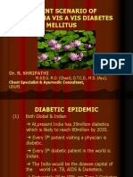 Present Scenario of Madhumeha Vis A Vis Diabetes Mellitus: Dr. R. Shripathi