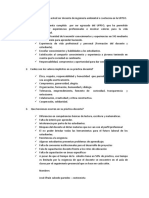 Que Significa Para Usted Ser Docente de Ingeniería Ambiental