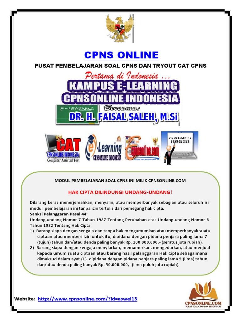 Cpns Online Pusat Pembelajaran Soal Cpns Dan Tryout Cat Cpns Cpns Online Pusat Pembelajaran Soal Cpns Dan Tryout Cat Cpns