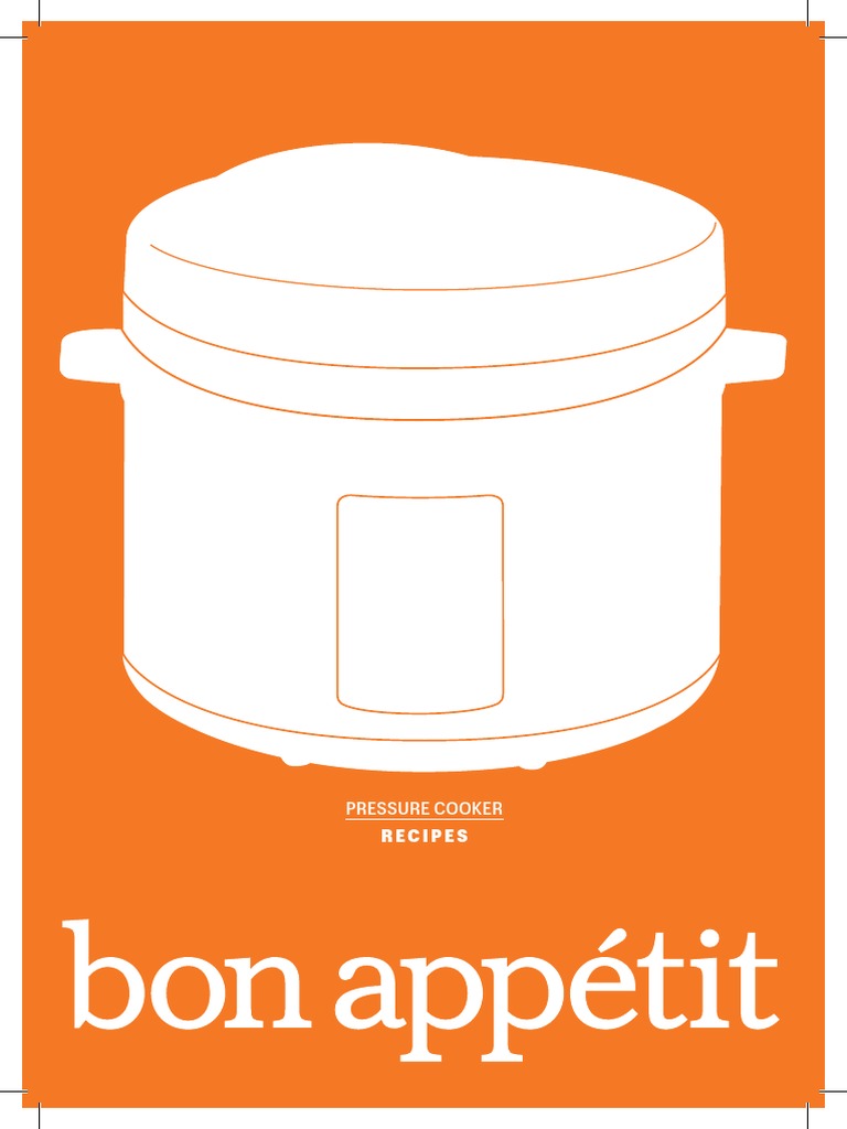 Bon Appetit 157300 Pressure Cooker Recipes PDF PDF Mustard (Condiment) Pressure Cooking