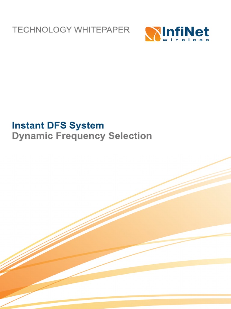 Instant Dfs System PDF | PDF | Spectrum | Signal To Noise Ratio
