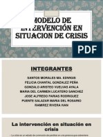 Exposicion Modelo de Intervención en Situacion de Crisis