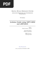 Arduino Guide Using MPU-6050 and nRF24L01: Digital Human Research Center