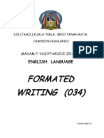 Formated Writing PDF