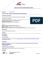 Commande de Systemes Industriels Par Automate Programmable Industriel PDF
