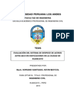 Tesis-Evaluación Del Sistema de Despiece de Aceros Astm-A615 en Edificaciones en La Ciudad de Huancayo