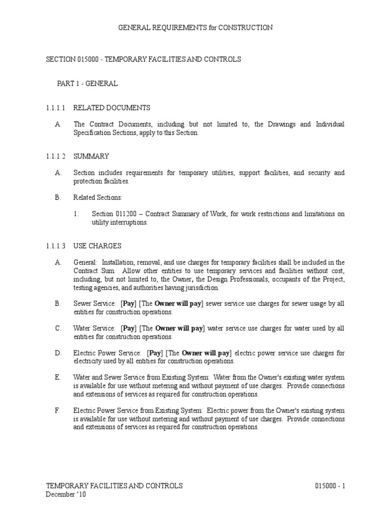 Control Plan | PDF | Hvac | Road Surface
