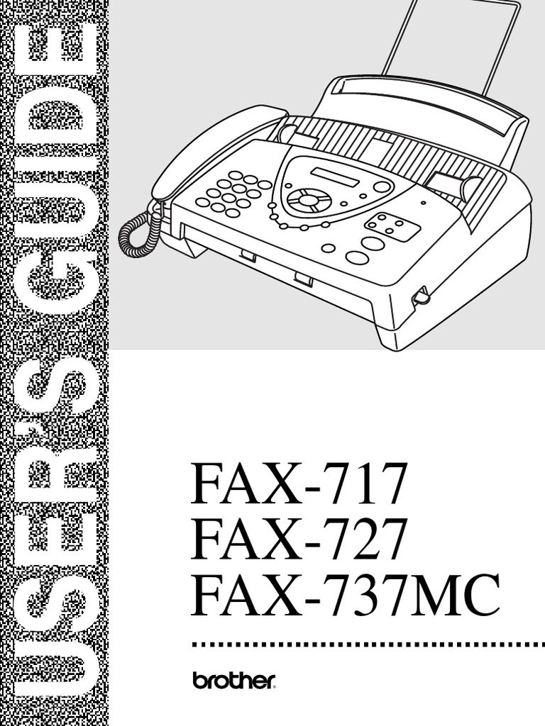 Brother Fax PDF Telephone Telephone Call