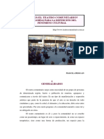 Testimonio-Teatro Comunitario PDF