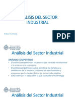 Análisis competitivo sector industrial