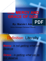 The Mercy and Grace of God: By: Marvin I. Adel