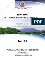 Tajuk 1 PKMBGN Sistem Pendidikan Di Malaysia