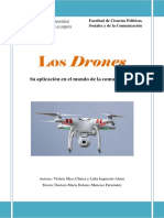 Los Drones. Su Aplicacion en El Mundo de La Comunicacion PDF