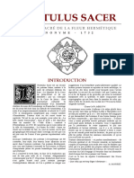 Hortulus Sacer - L'enclos sacré de la Fleur Hermétique - 1732.pdf